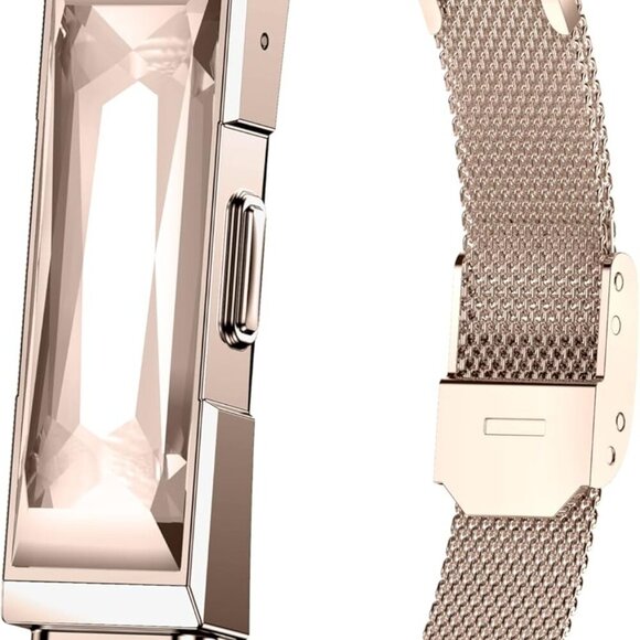 Smart Health Wristband, Wearable Activity & Fitness Tracker Band - Rose Gold - Picture 7 of 8